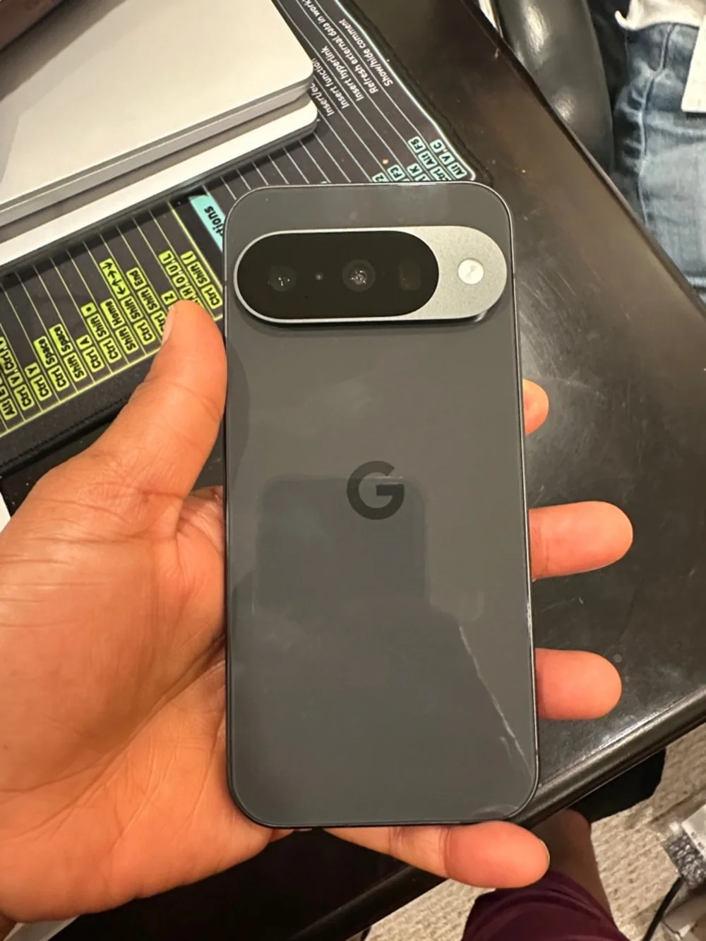 Google pixel 10 unlocked 256 Obsidian 100% blk